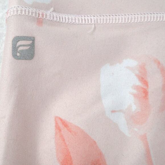 Fabletics Powerhold Mid Rise Capri Legging Women's Small Pink Sonnet Print - Picture 5 of 7